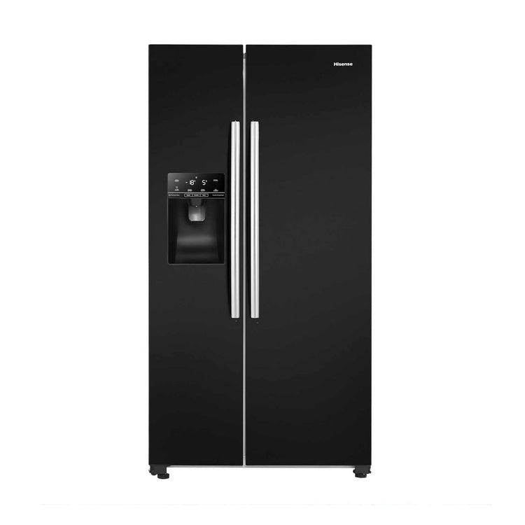 Hisense Freestanding Side by Side Fridge Freezer | RS694N4IBE