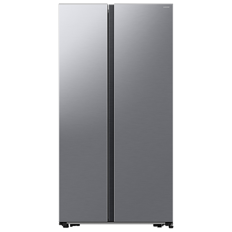 Samsung Series 6 SpaceMax™ American-Style Smart Fridge Freezer, Gentle Silver Matt | RS57DG400EM9EU