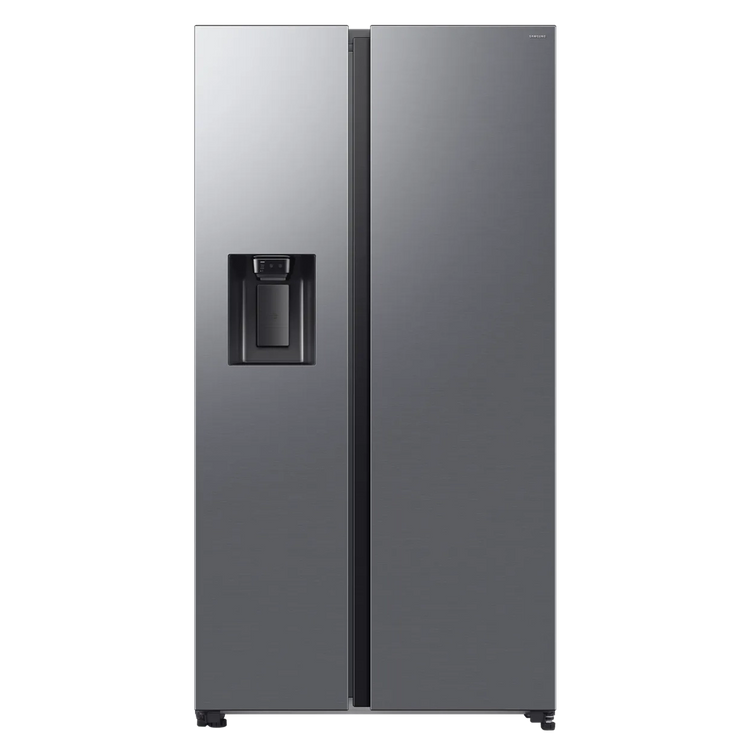 Samsung 640L Bespoke AI Series 6 Side-by-Side Fridge Freezer with SpaceMax™, Silver | RS70F64KETEU