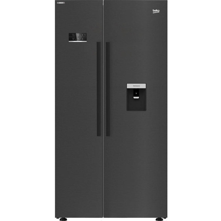 Beko Freestanding American Style Fridge Freezer HarvestFresh | ASD2341VB