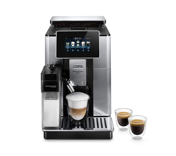De'Longhi PrimaDonna Soul 21‑Beverage Bean‑to‑Cup Coffee Machine | ECAM610.75 (Metal Black)