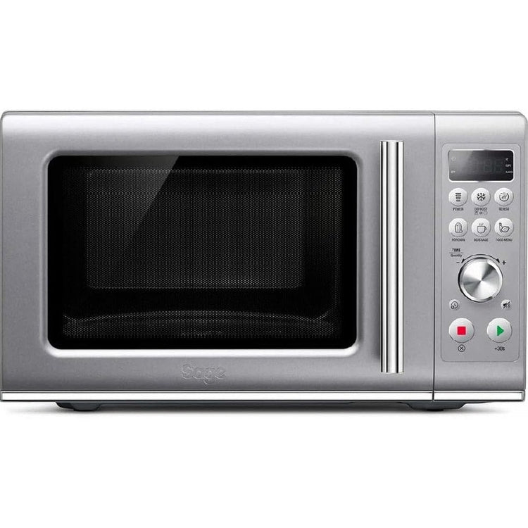 Sage the Compact Wave Soft Close Microwave Oven, Silver | SMO650SIL4GEU1