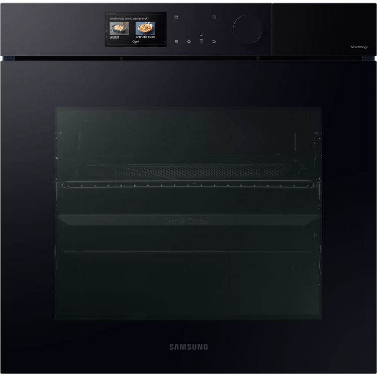 Samsung Series 7 Dual Cook Steam Oven w/ AI Pro Cooking - Clean Black | NV7B7997AAK/U4