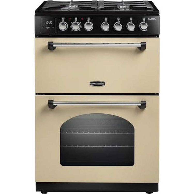 Rangemaster Classic 60cm Dual Fuel Cooker Cream | CLA60DFFCR/C