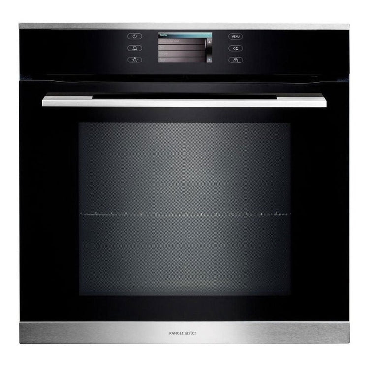 Rangemaster PyroClean Single Oven | RMB610PBL/SS