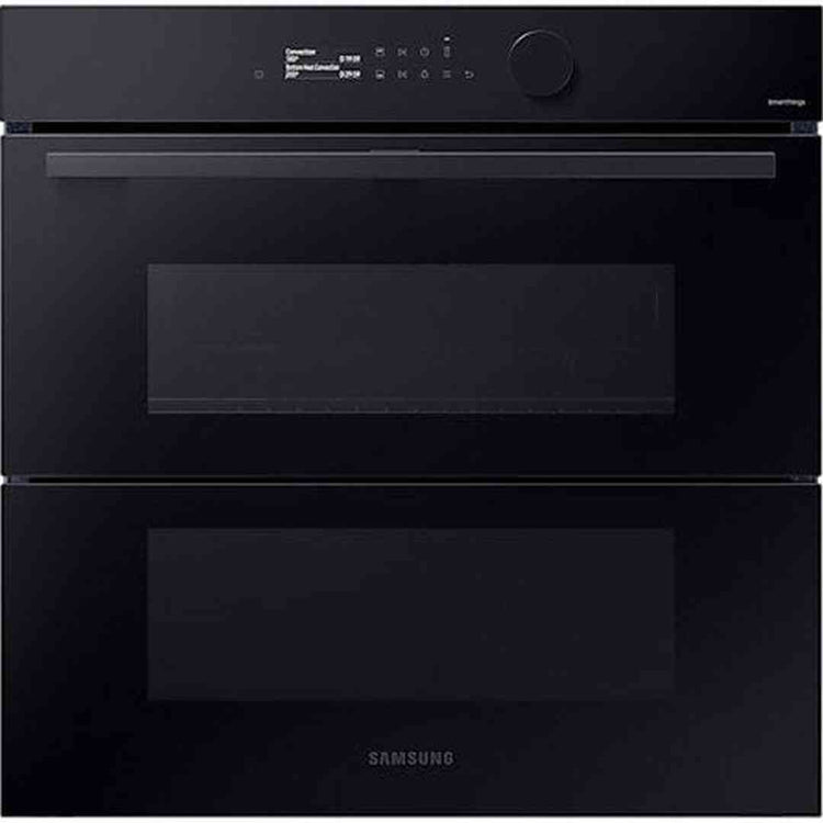 Samsung Series 5 Dual Cook Flex Electric Pyrolytic Smart Oven - Black | NV7B5750TAK/U4