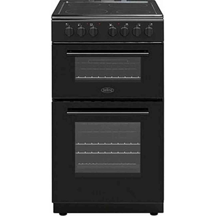 Belling 50cm Double Oven Electric Cooker | BFSE52DOCBK