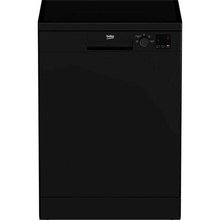 Beko 60cm Freestanding Black Dishwasher | DVN04320B