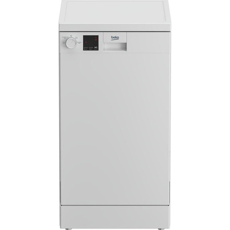 Beko 10 Place Freestanding Slimline 45cm Dishwasher | DVS04X20W